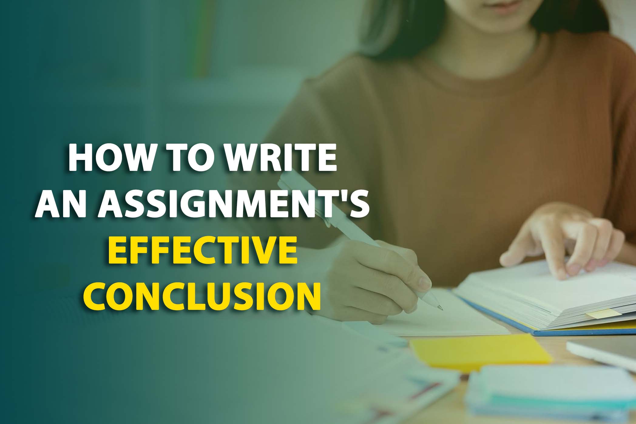 conclusion assignment account